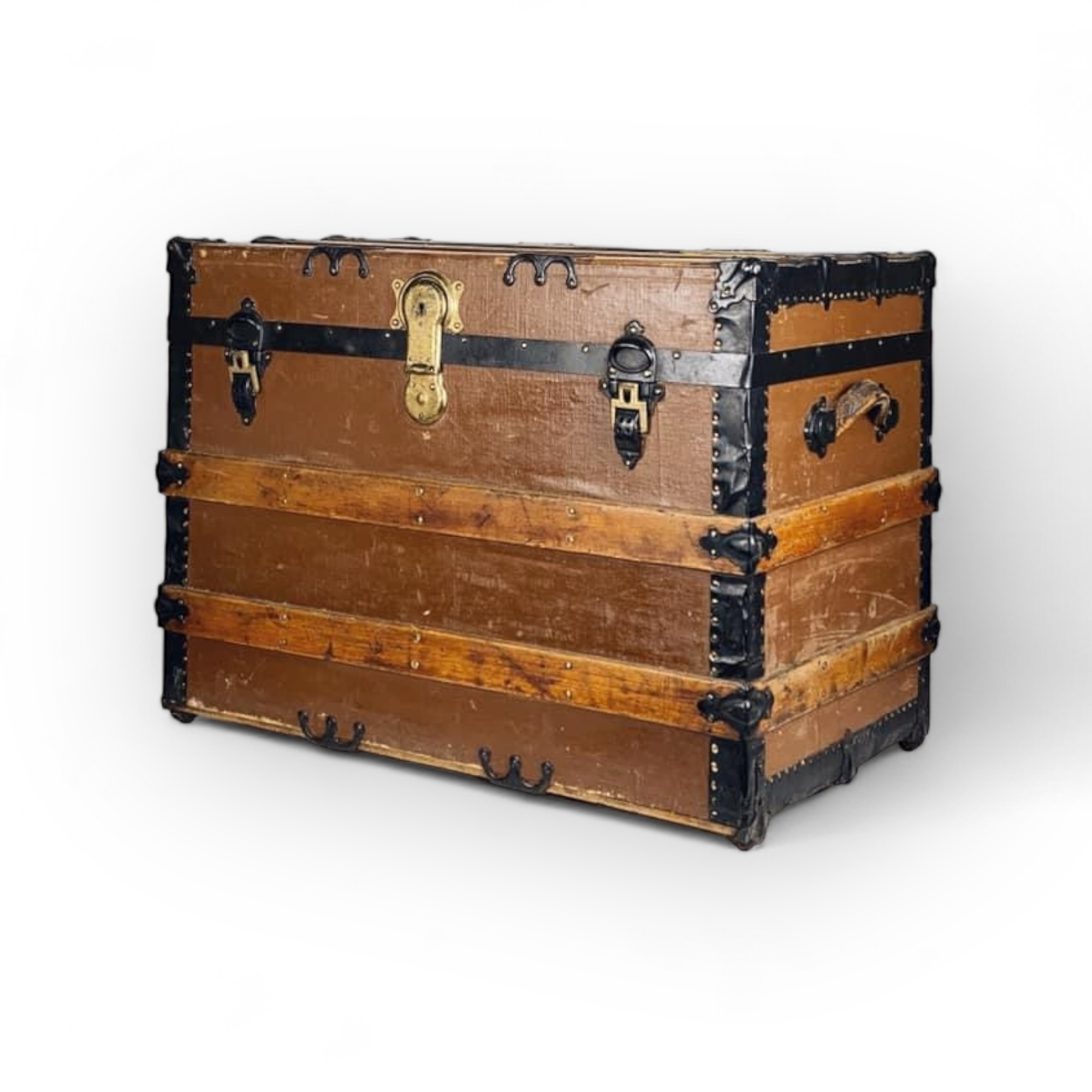 Скриня дорожня велика вінтаж VL-088