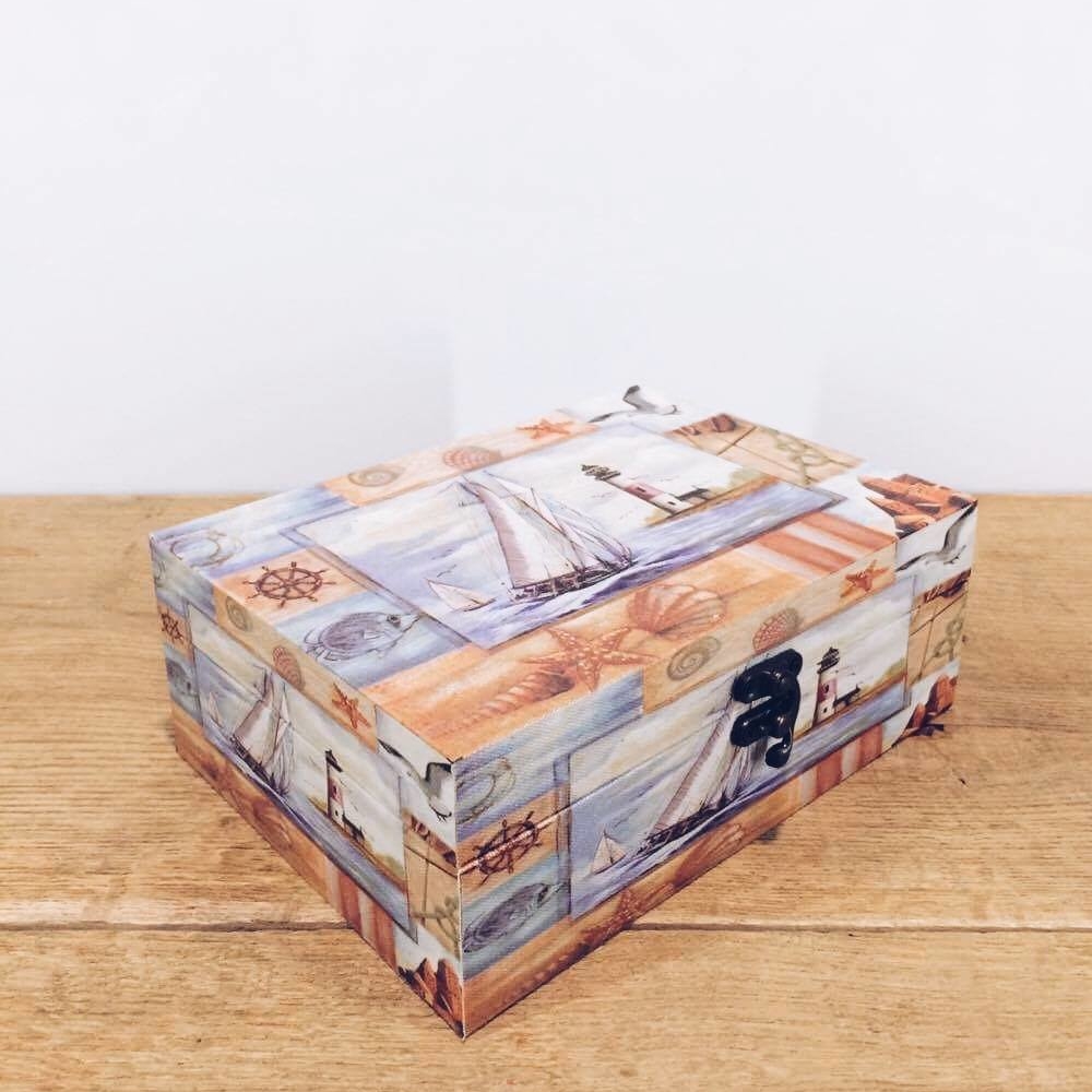 Коробка-скринька Морська BX-004