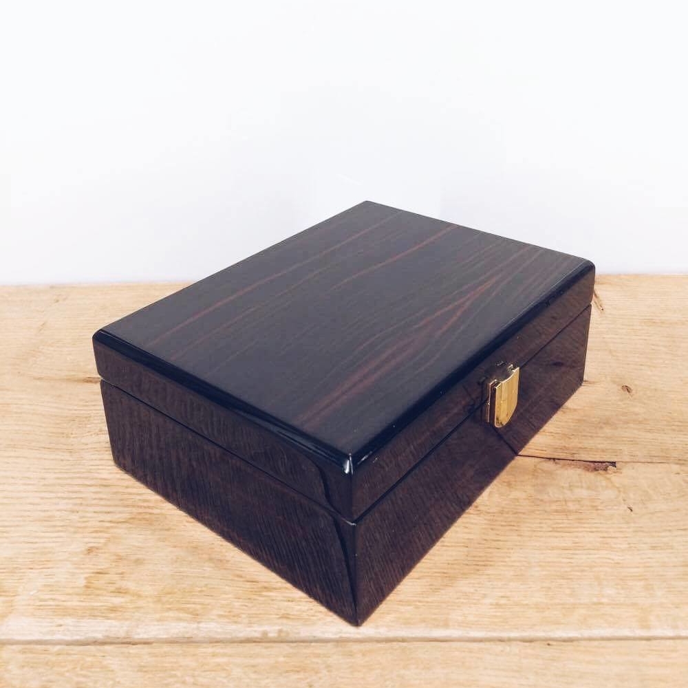 Скринька для прикрас т-коричнева лак BX-013