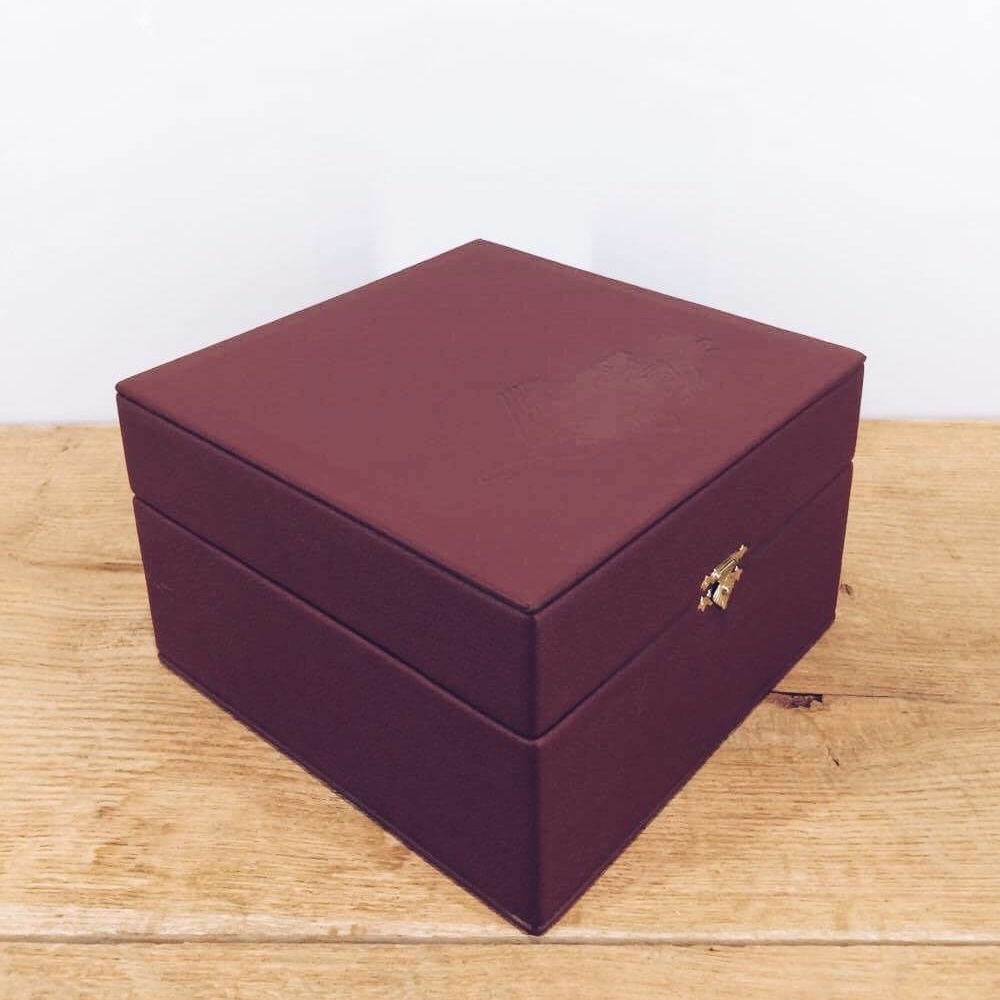 Скринька для прикрас бордо BX-015