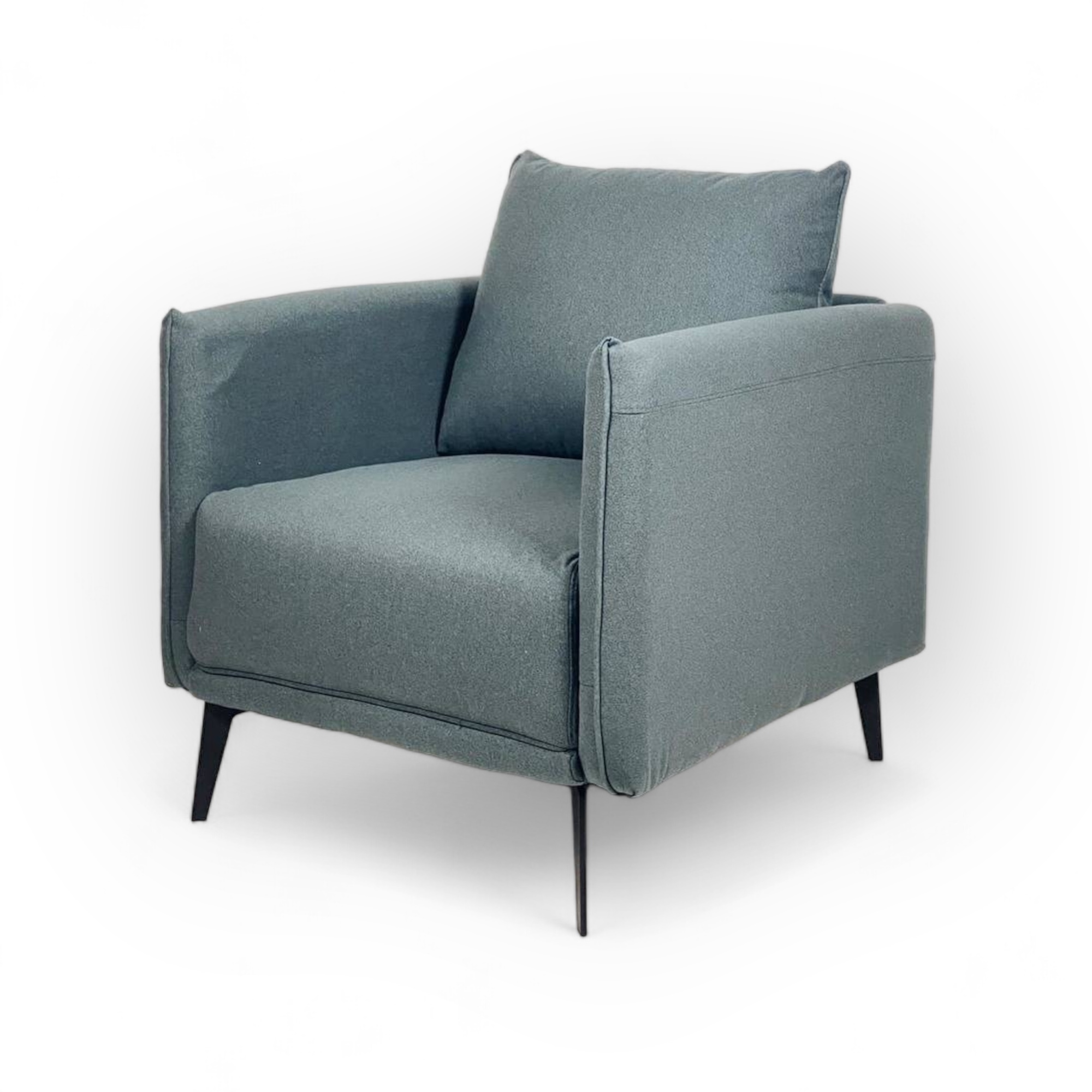 Крісло сіро-блакитне CH-121