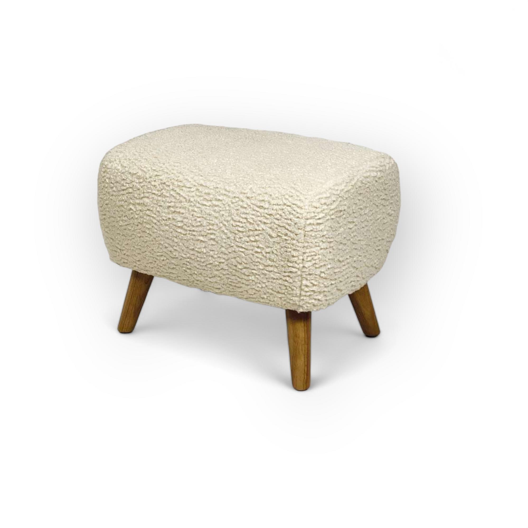 Пуф вершковий букле PF-039