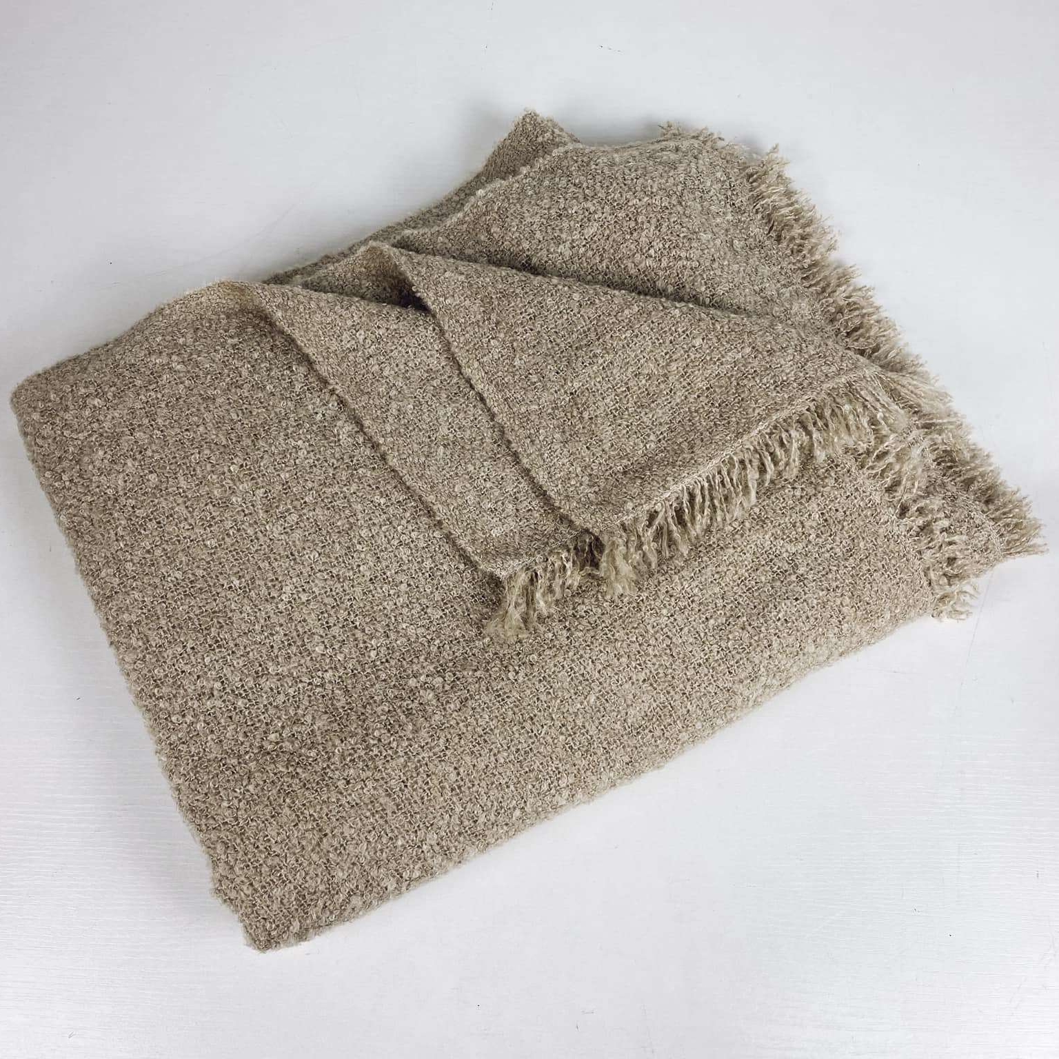 Плед беж букле WR-098