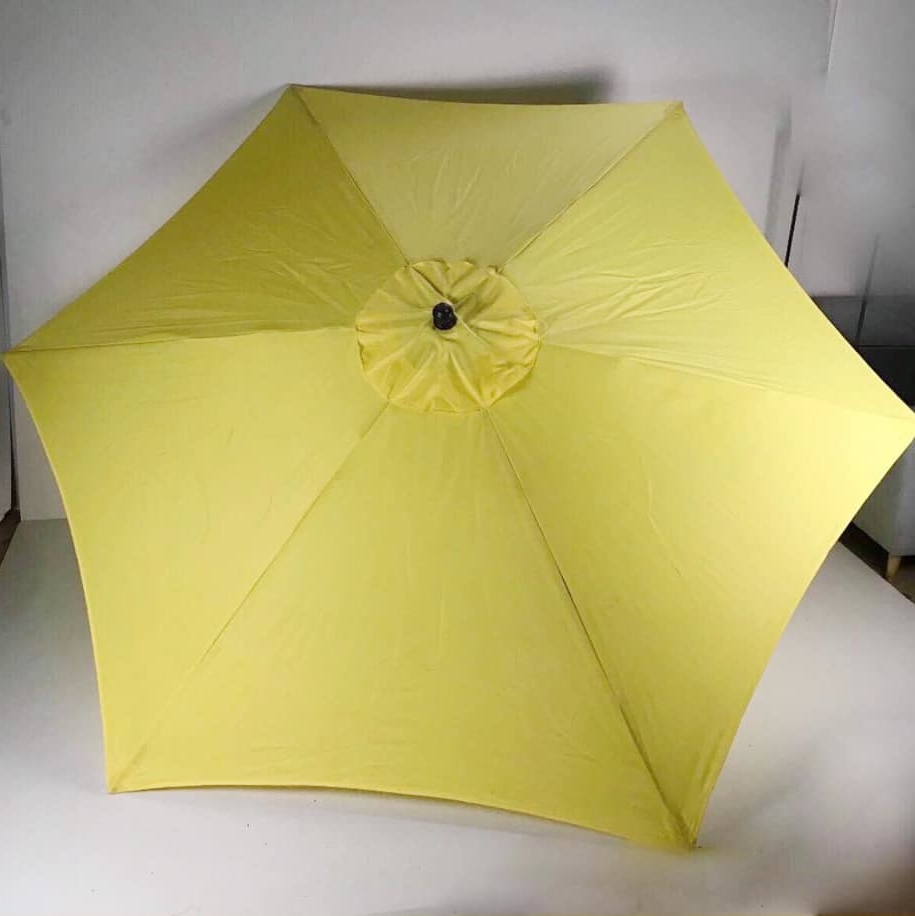 Парасоль від сонця жовтий великий UM-005