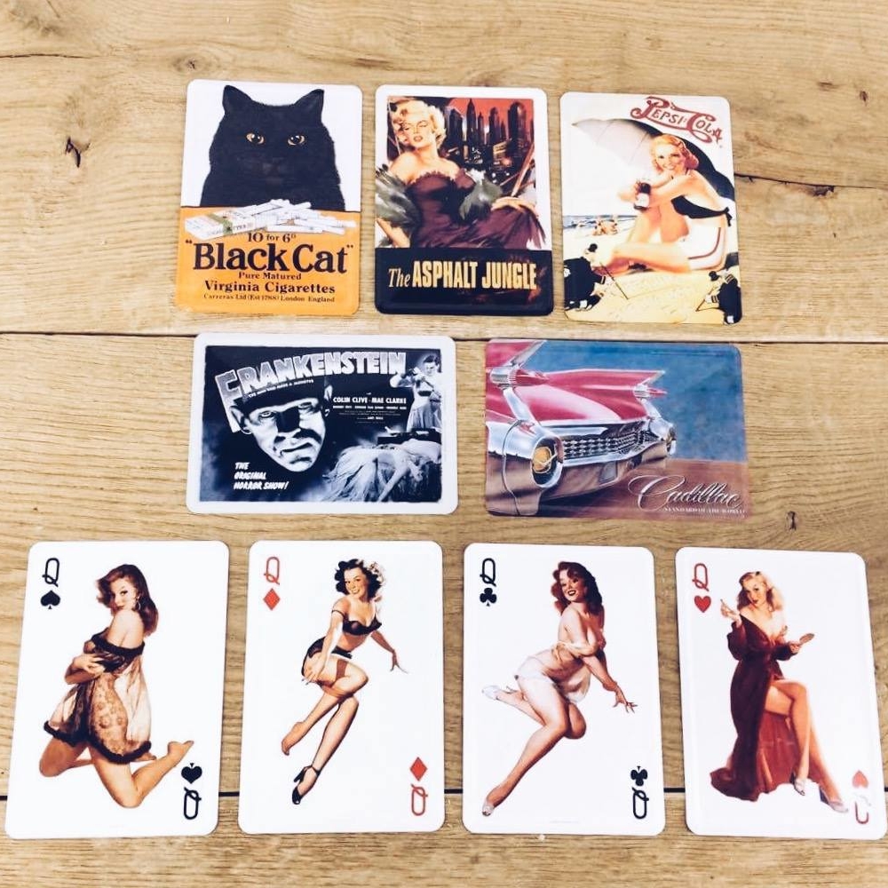 Ретро афіша мала на металі AR-647