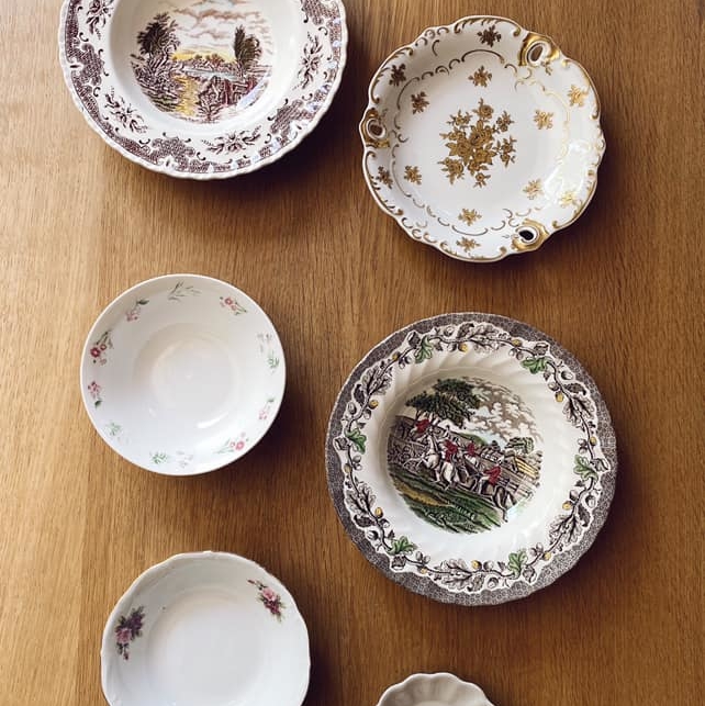 Тарілка глибока Класика 11,5-23 порцеляна вінтаж PP-020