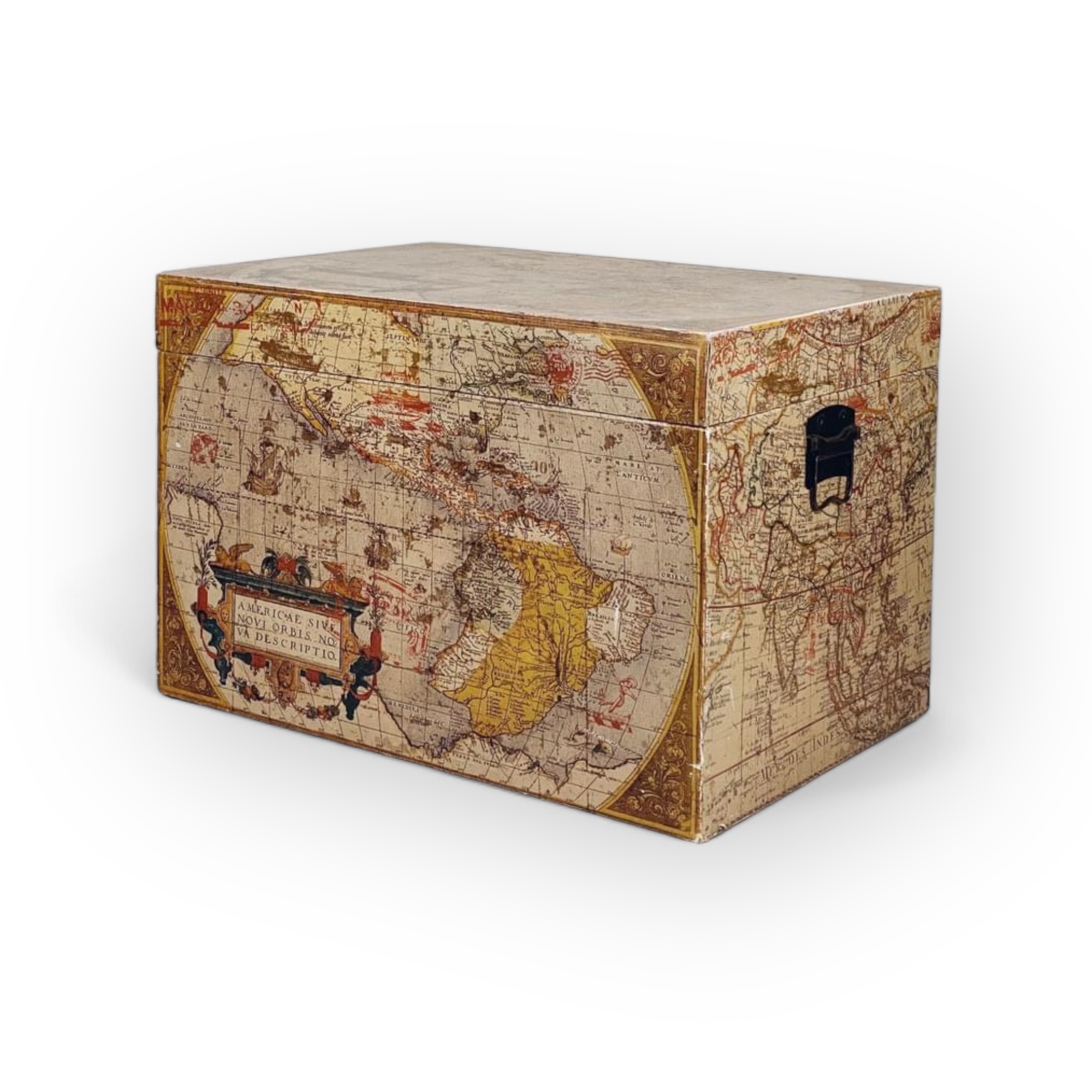 Скриня з зображеннями старовинних мап VL-091