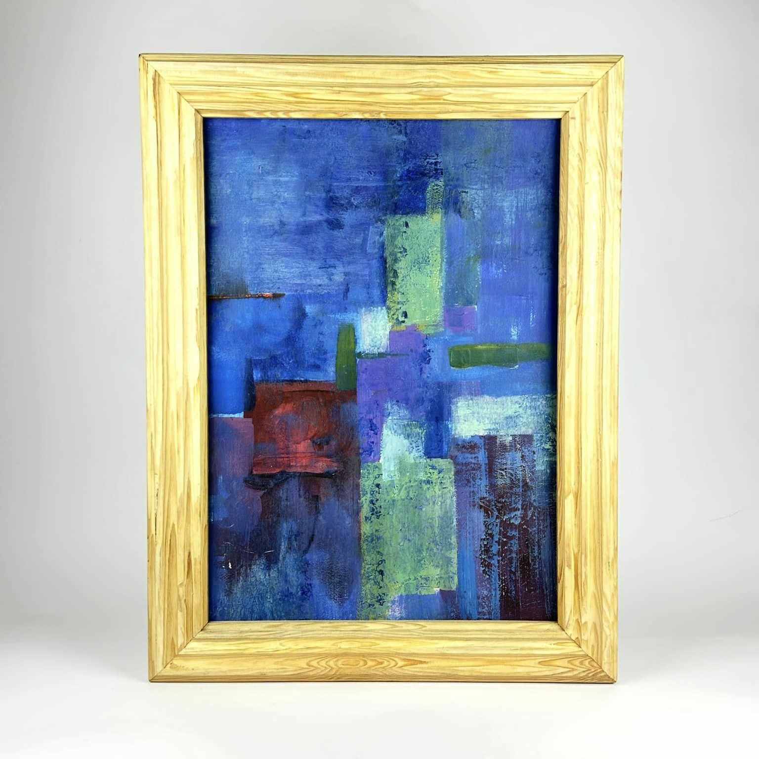 Живопис абстрактний 6 в рамі  AR-566