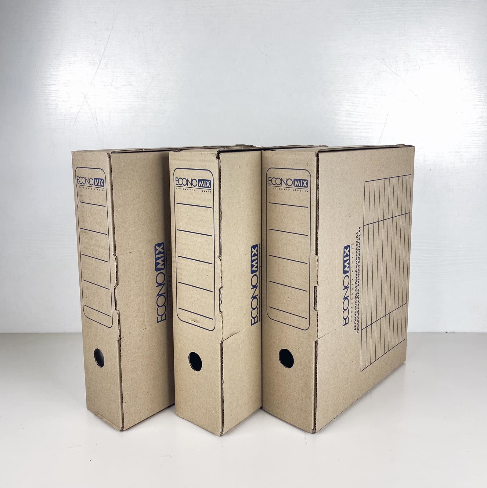 Бокс архівний картон крафт