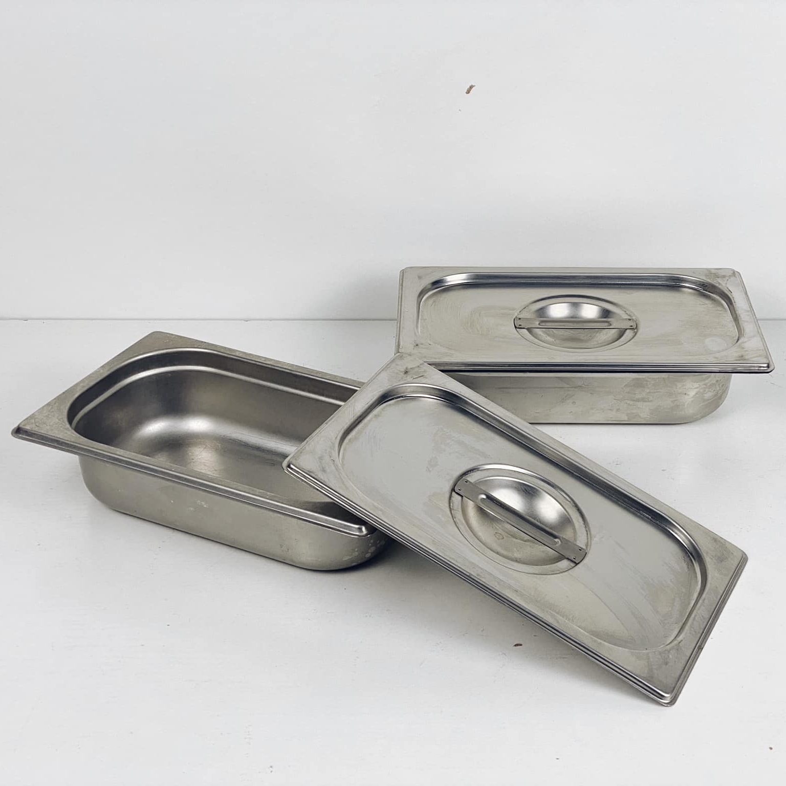 Контейнер (гастроємність) з кришкою нерж сталь KH-154