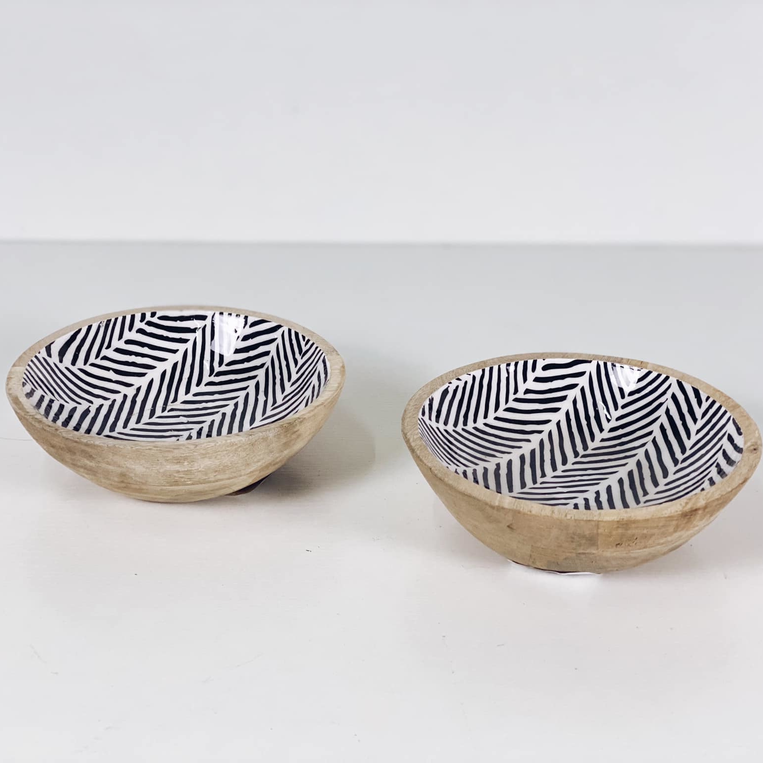 Блюдо-чаша кераміка/дерево PS-093