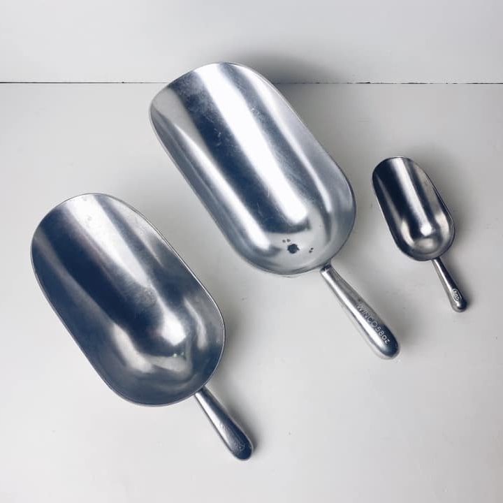 Совок для сипучих продуктів нерж сталь KH-160