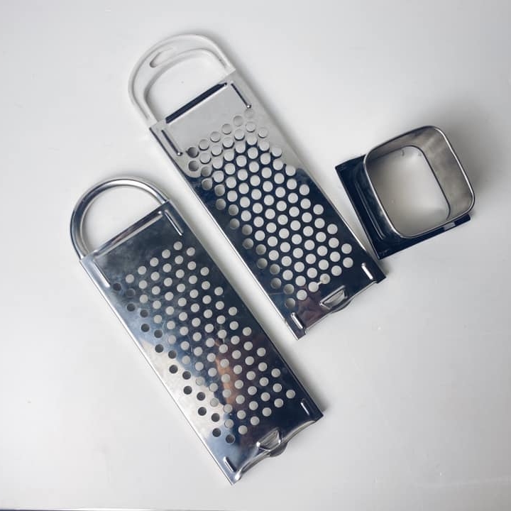 Тертка з ручкою пласка нерж сталь KH-169