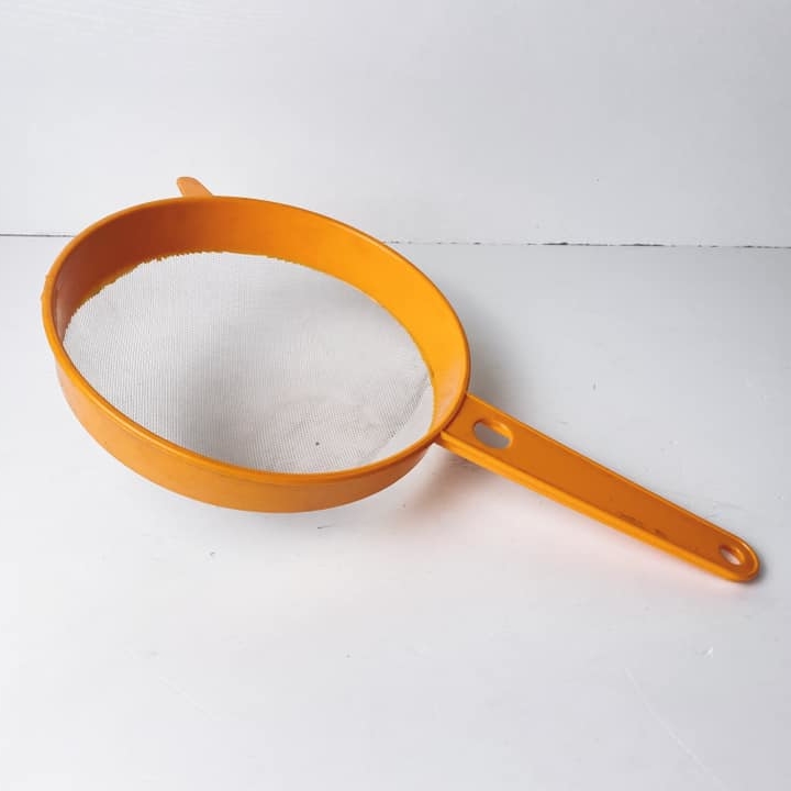 Сито з ручкою метал/пластик оранж KH-171