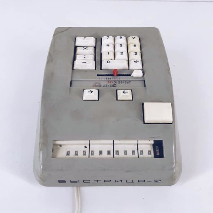 Електромеханічний арифмометр вінтаж TZ-004