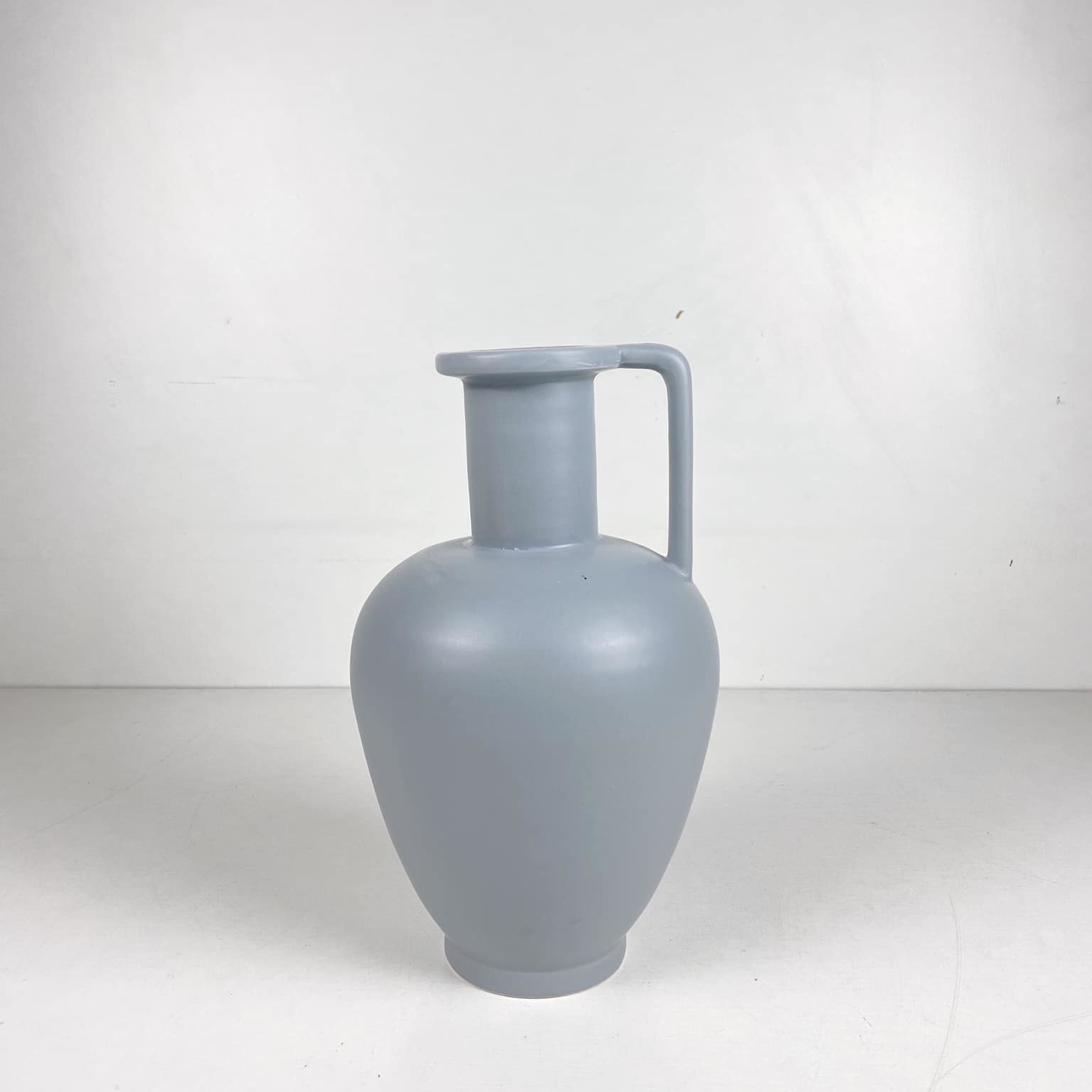 Ваза-глечик сіра кераміка VA-382