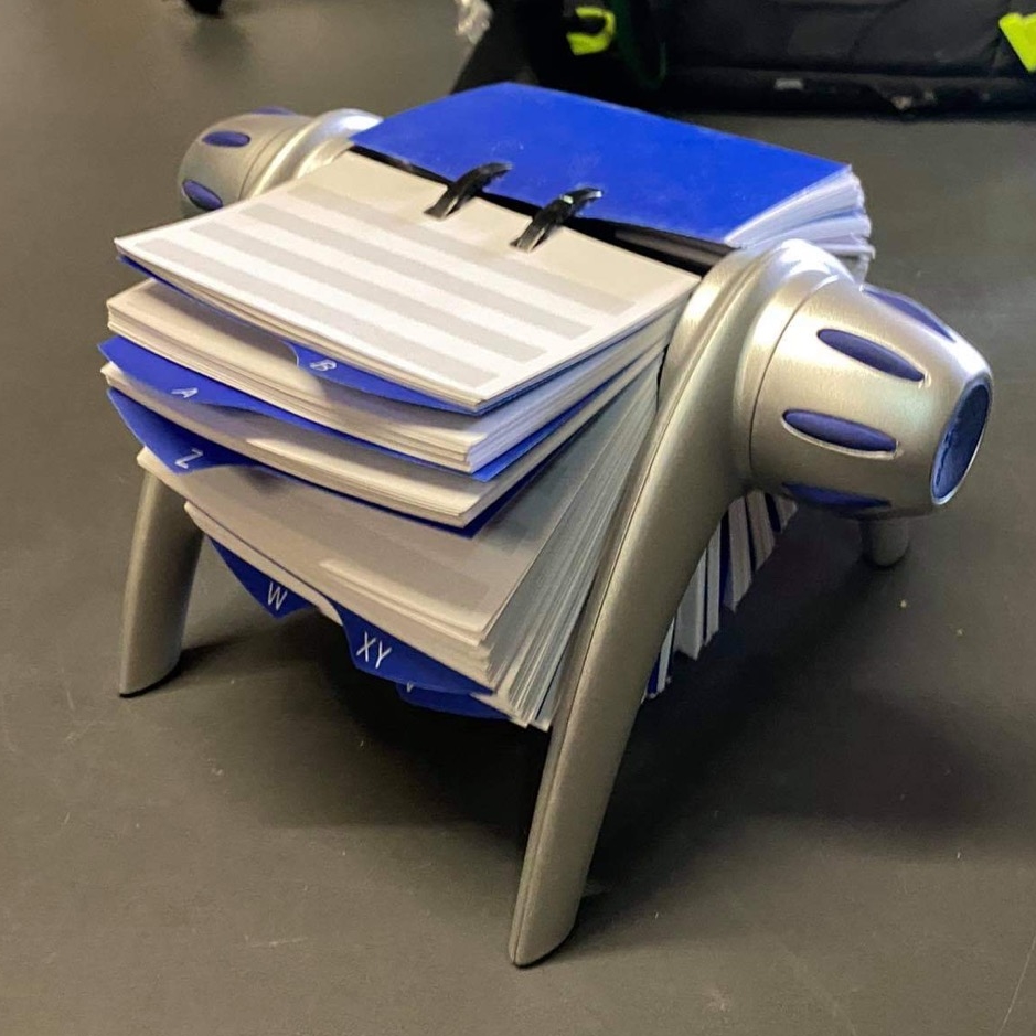 Візитниця перекидна настільна