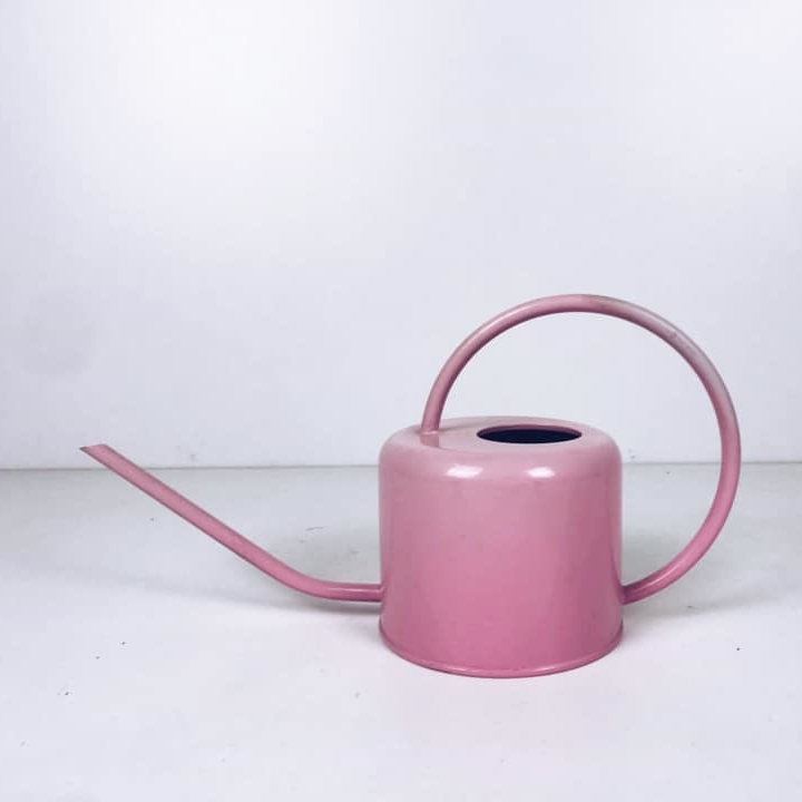 Лійка садова/кімнатна рожева метал