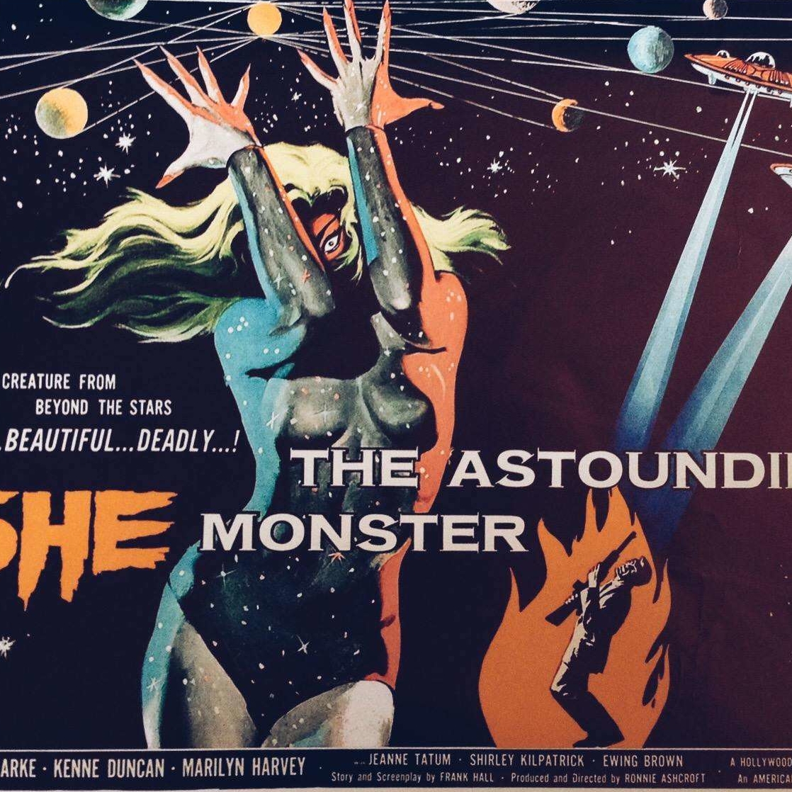 Афіша кіно 50-60-х репринт папір AR-652