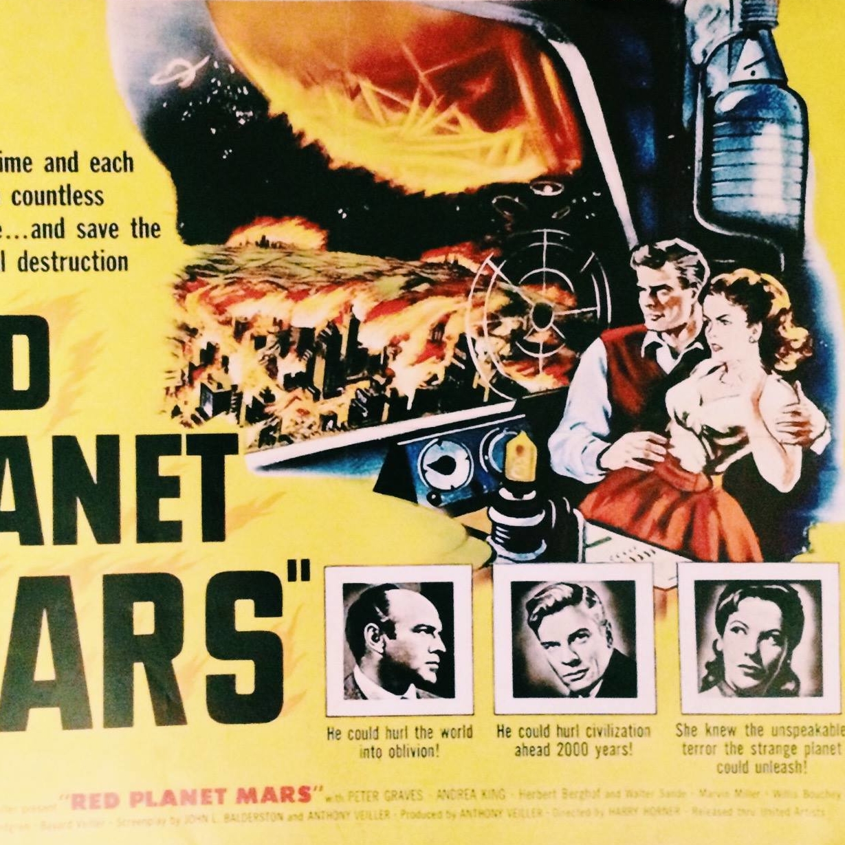 Афіша кіно 50-60-х репринт папір AR-625