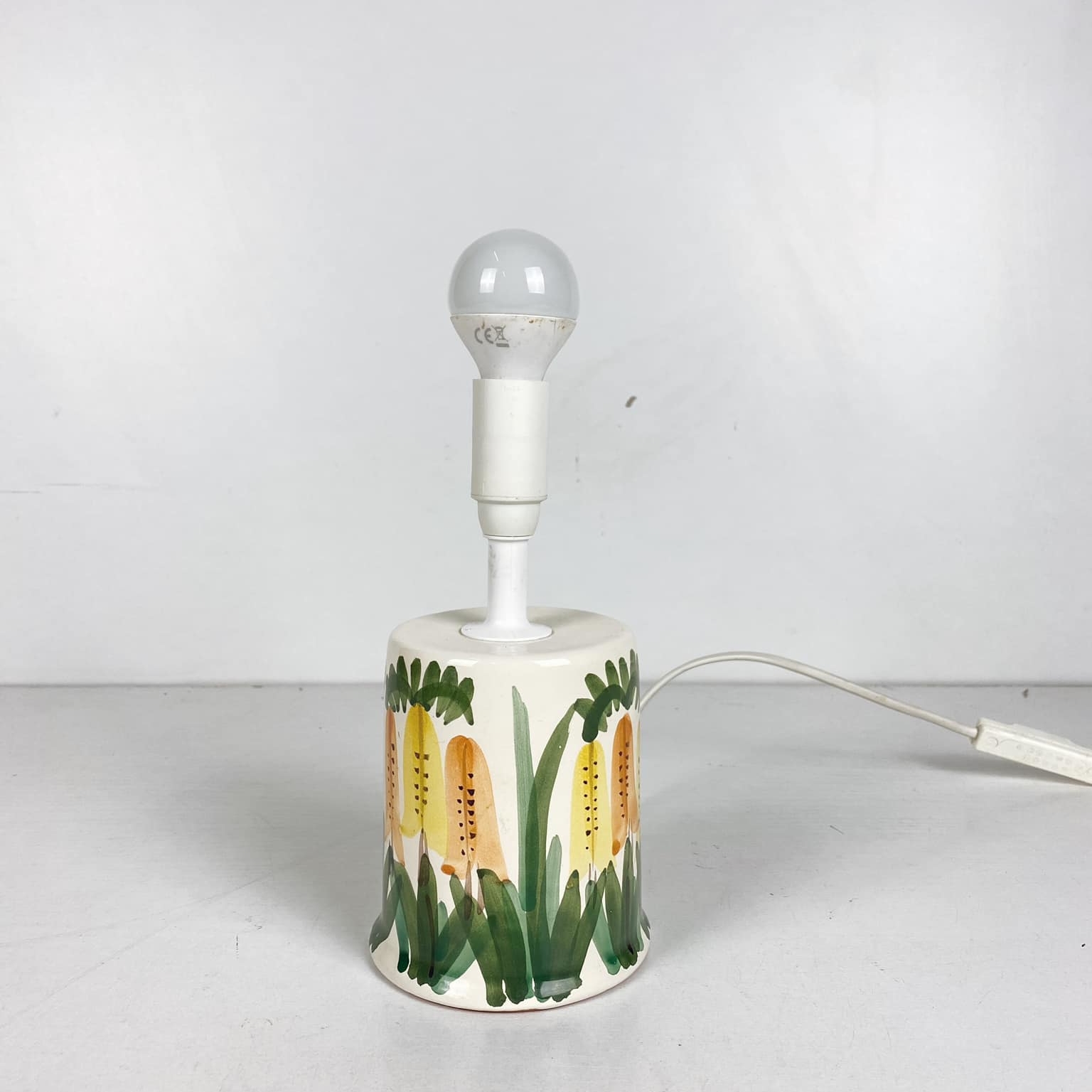 Лампа настільна база кераміка вінтаж LT-213