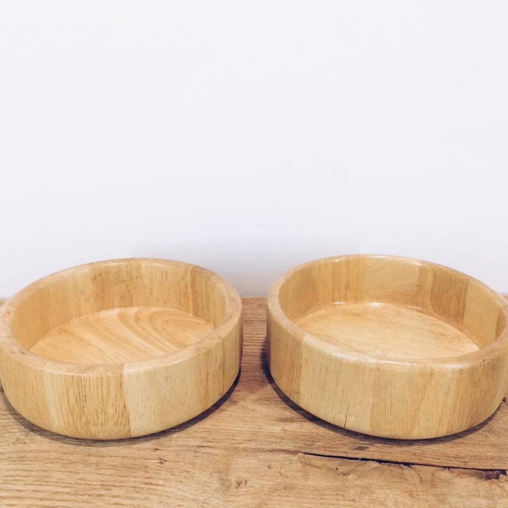 Миска кругла св-дерево/лак BA-126