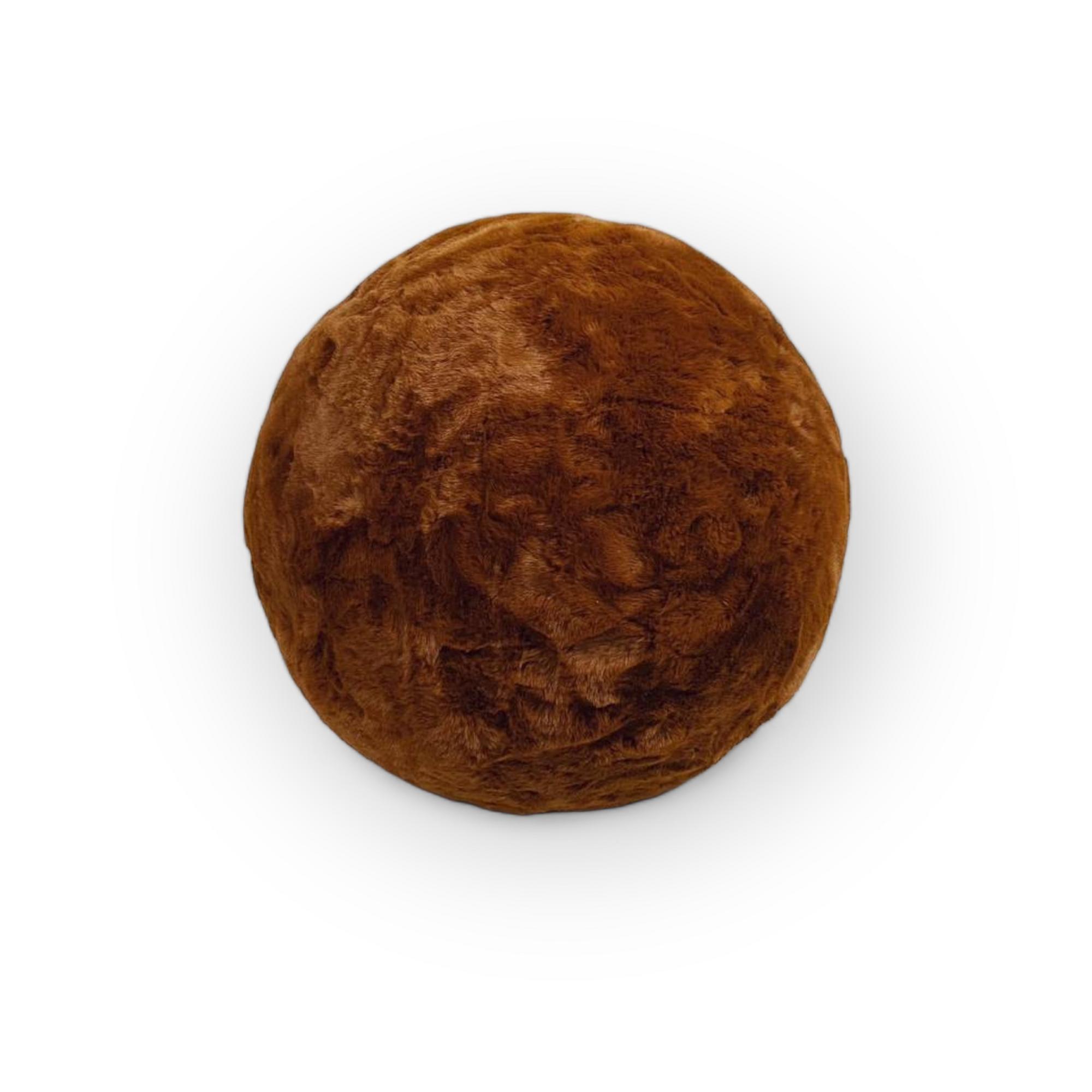 Пуф круглий штучне хутро CH-128