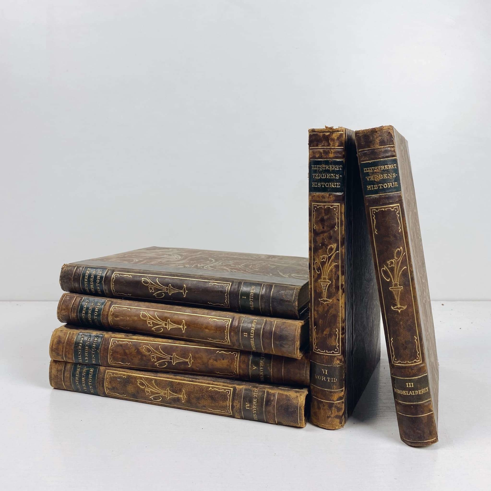 Книга вінтаж європейське видання шкіряна палітурка 6