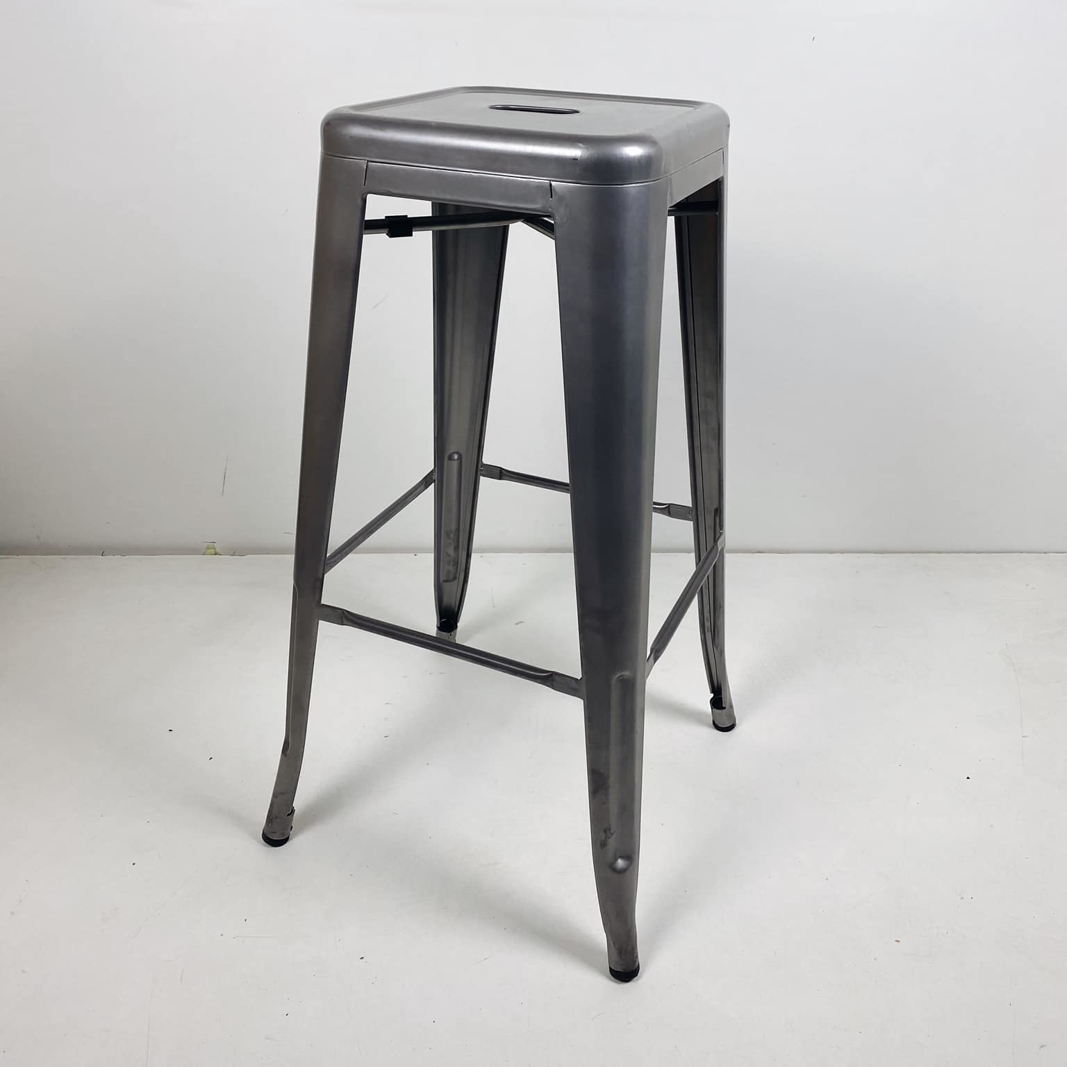 Стілець-табурет барний лофт метал сірий ST-113