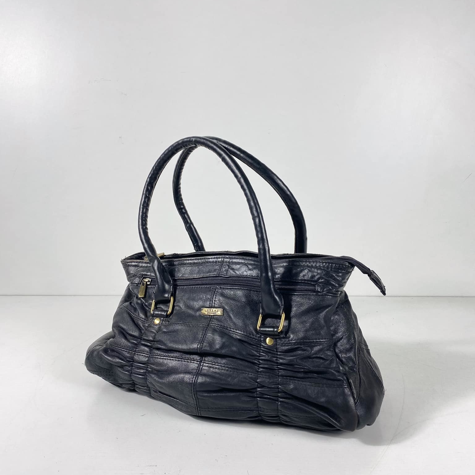 Сумка жіноча чорна штучна шкіра MB-101