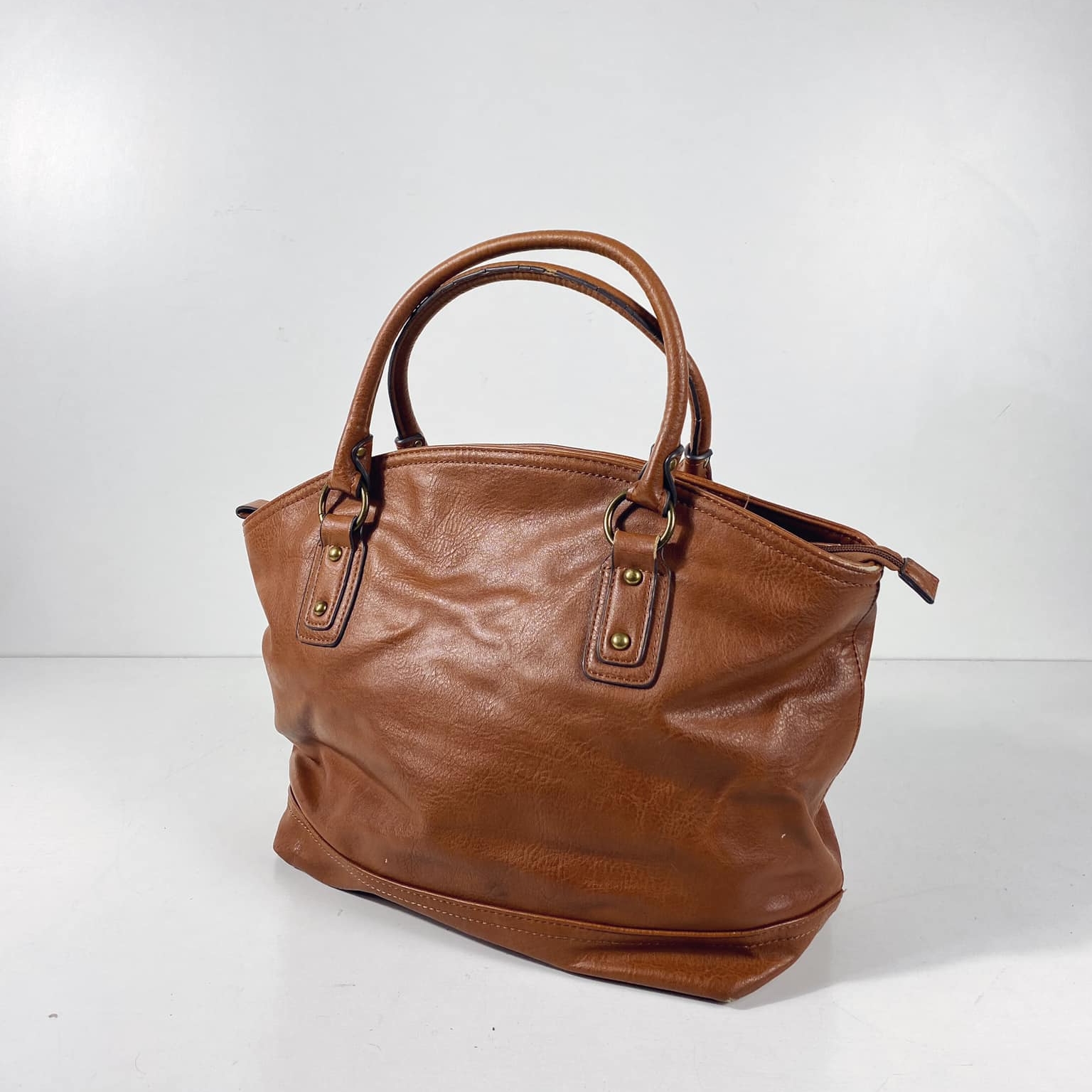 Сумка жіноча коричнева штучна шкіра MB-114