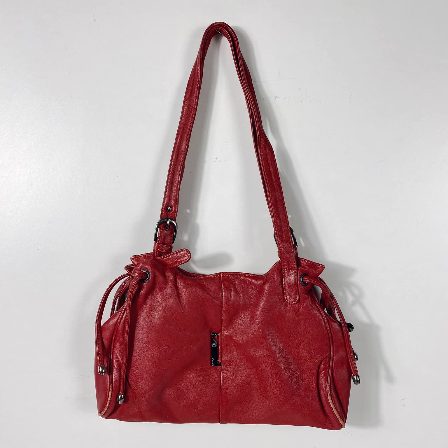 Сумка жіноча червона штучна шкіра MB-116