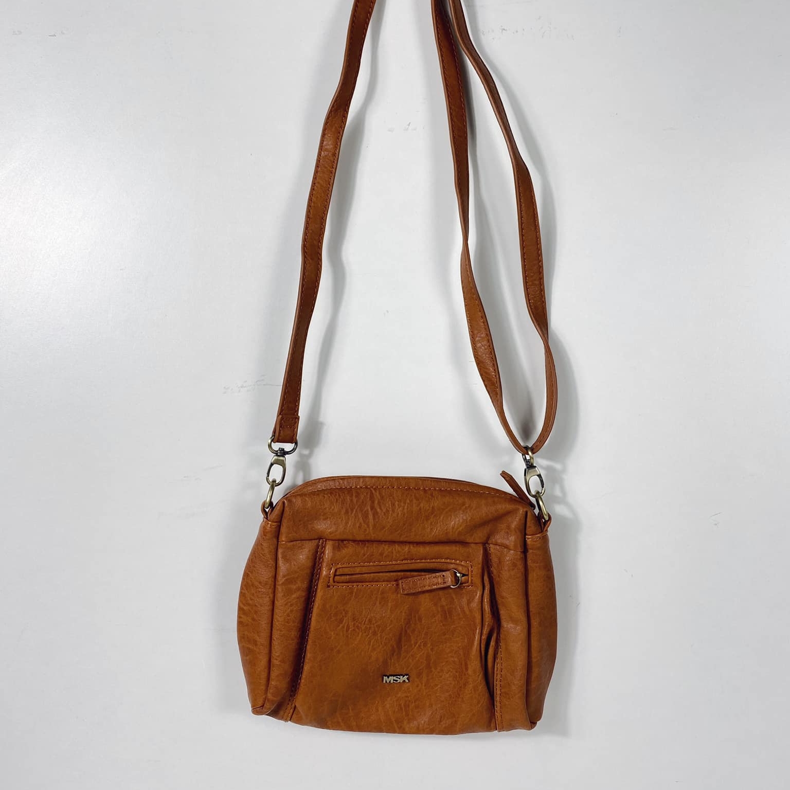 Сумка жіноча коричнева штучна шкіра MB-119