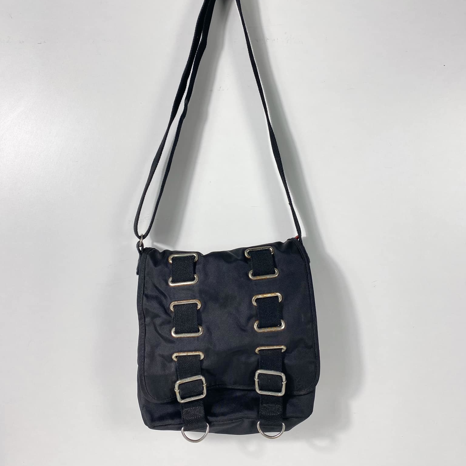 Сумка чорна текстиль MB-126