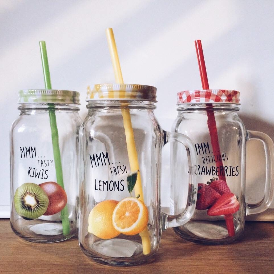 Банка для коктейлю Фрукти BB-020