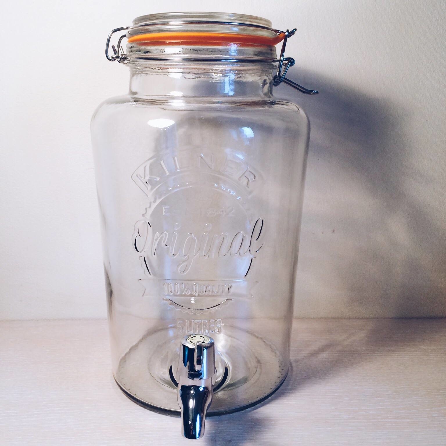 Лимонадник-банка скло KF-046