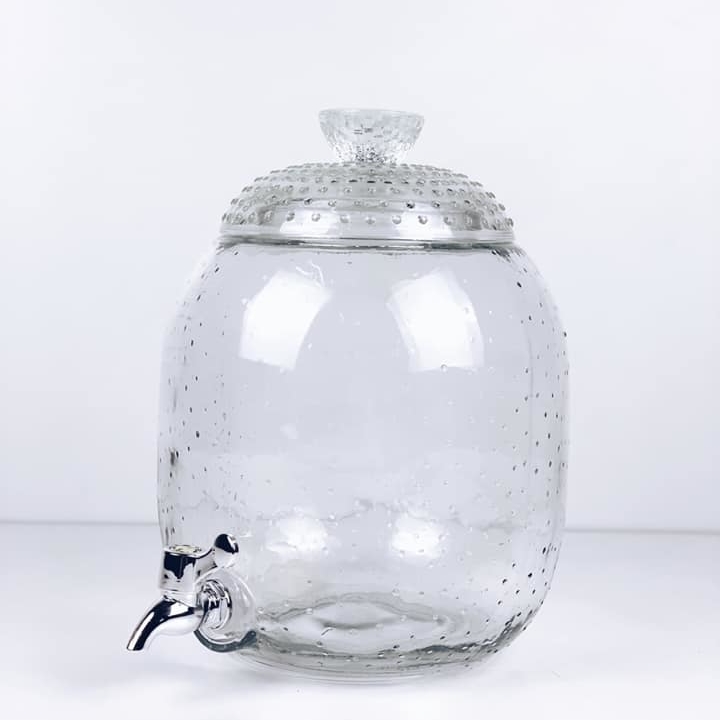 Лимонадник округлий рельєфне скло KF-047