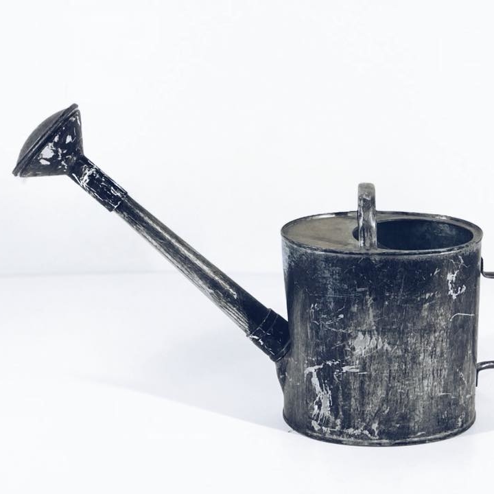 Лійка садова метал темна зістарена