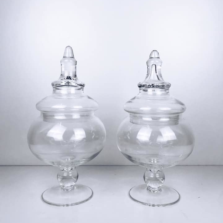 Ваза для солодощів скло FP-041