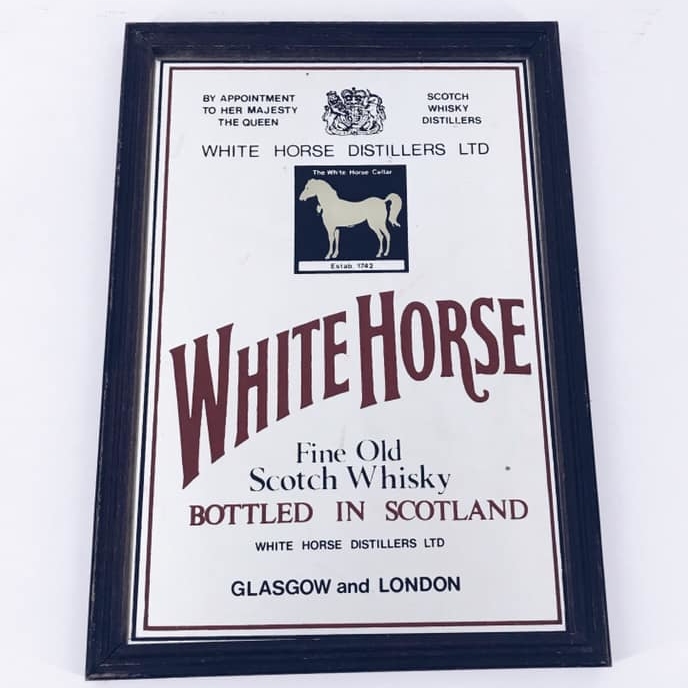 Постер рекламний на дзеркалі в дерев'яній рамі AR-393