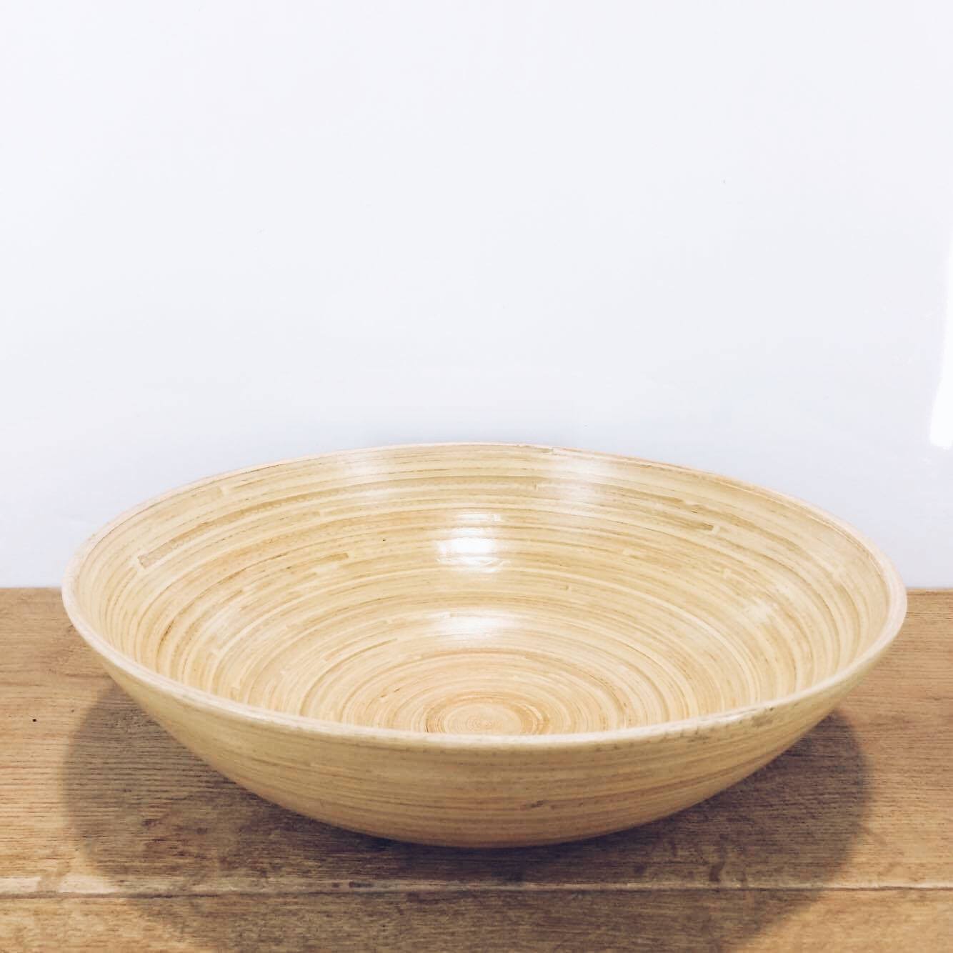 Миска бамбук велика BA-123