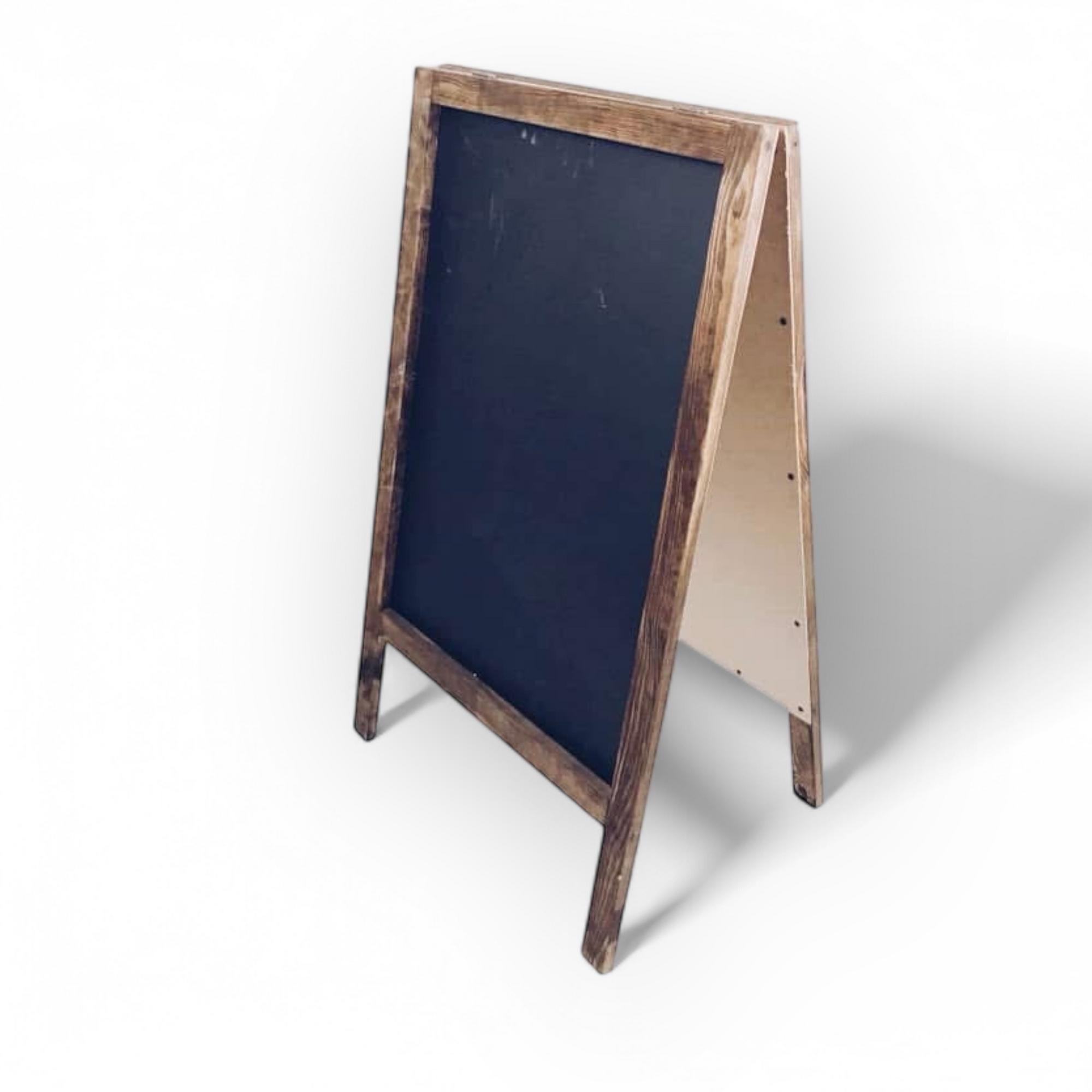 Штендер з дошкою для крейди т-дерево