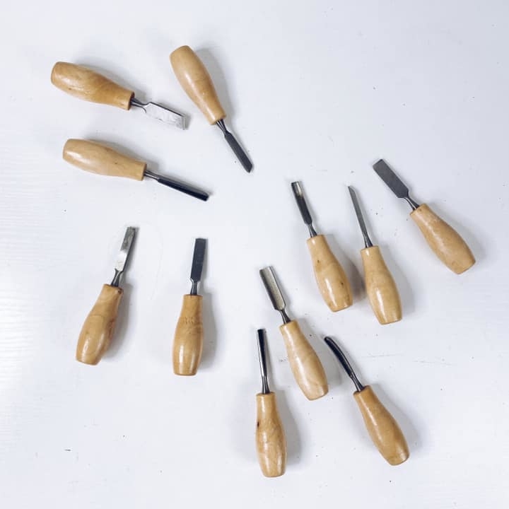 Інструменти для різблення по дереву набір
