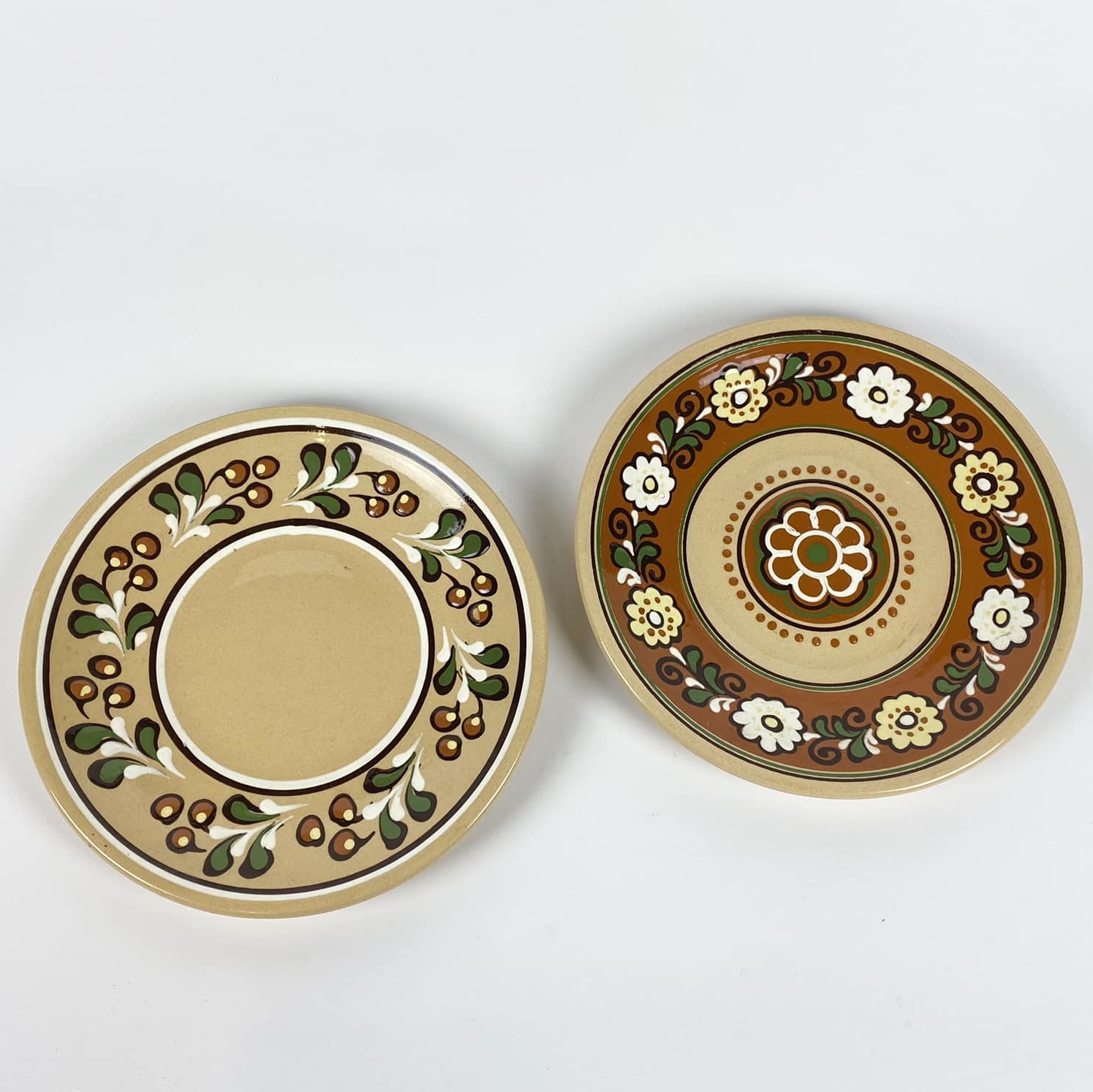 Тарілка з розписом кераміка етно EN-036