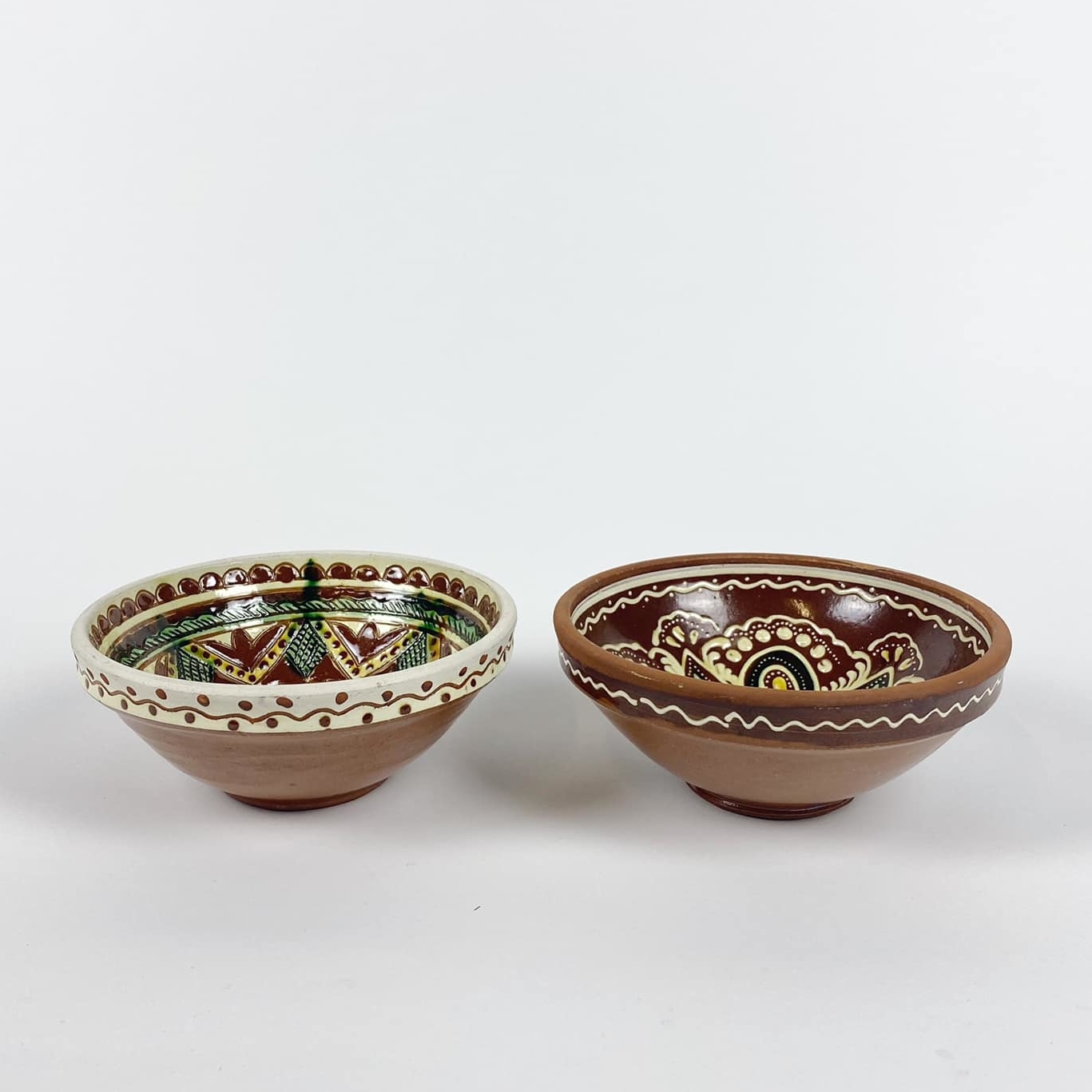 Миска з розписом кераміка етно EN-011