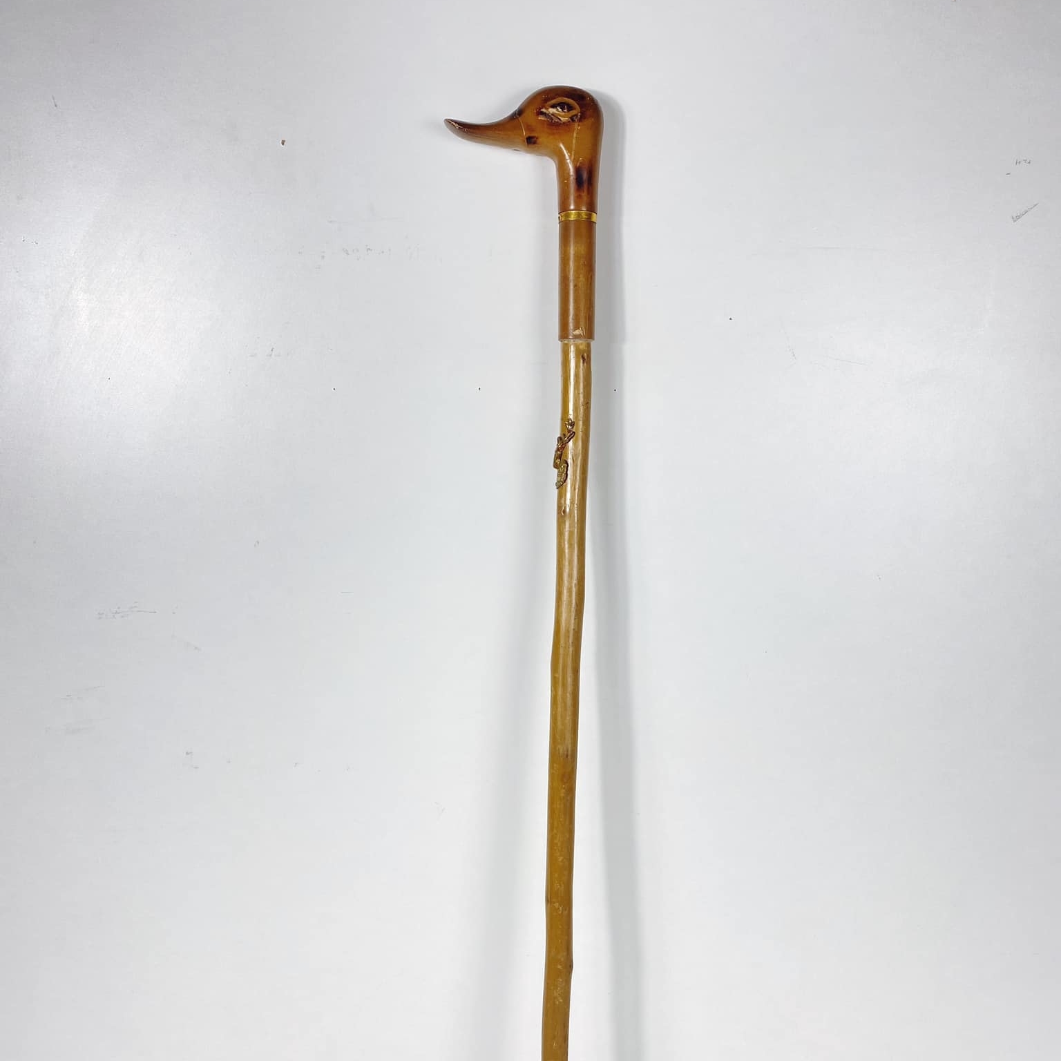 Тростина (палиця) ручка-качка дерево 4