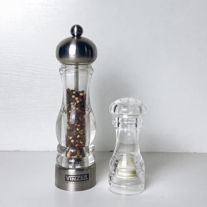 Млинок для спецій нерж/скло KD-054