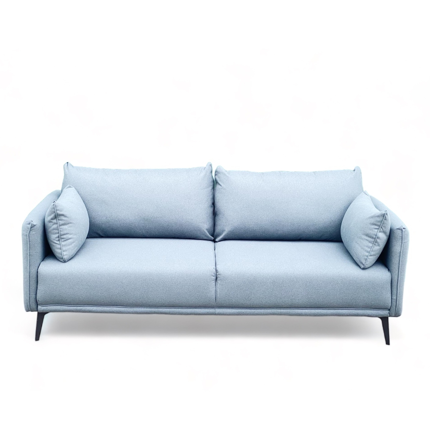 Диван 3-місний сіро-блакитний SF3-026