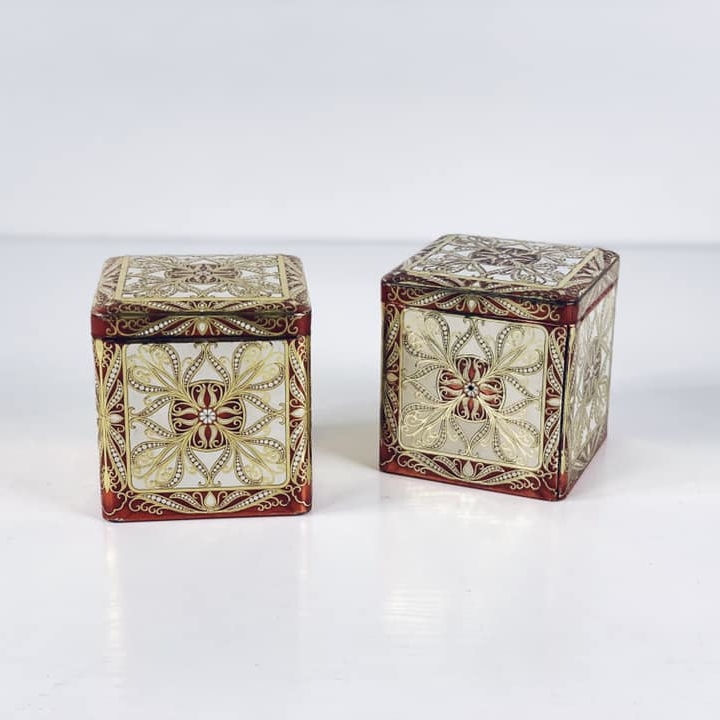 Коробка для льодяників вінтаж візерунки метал BX-090