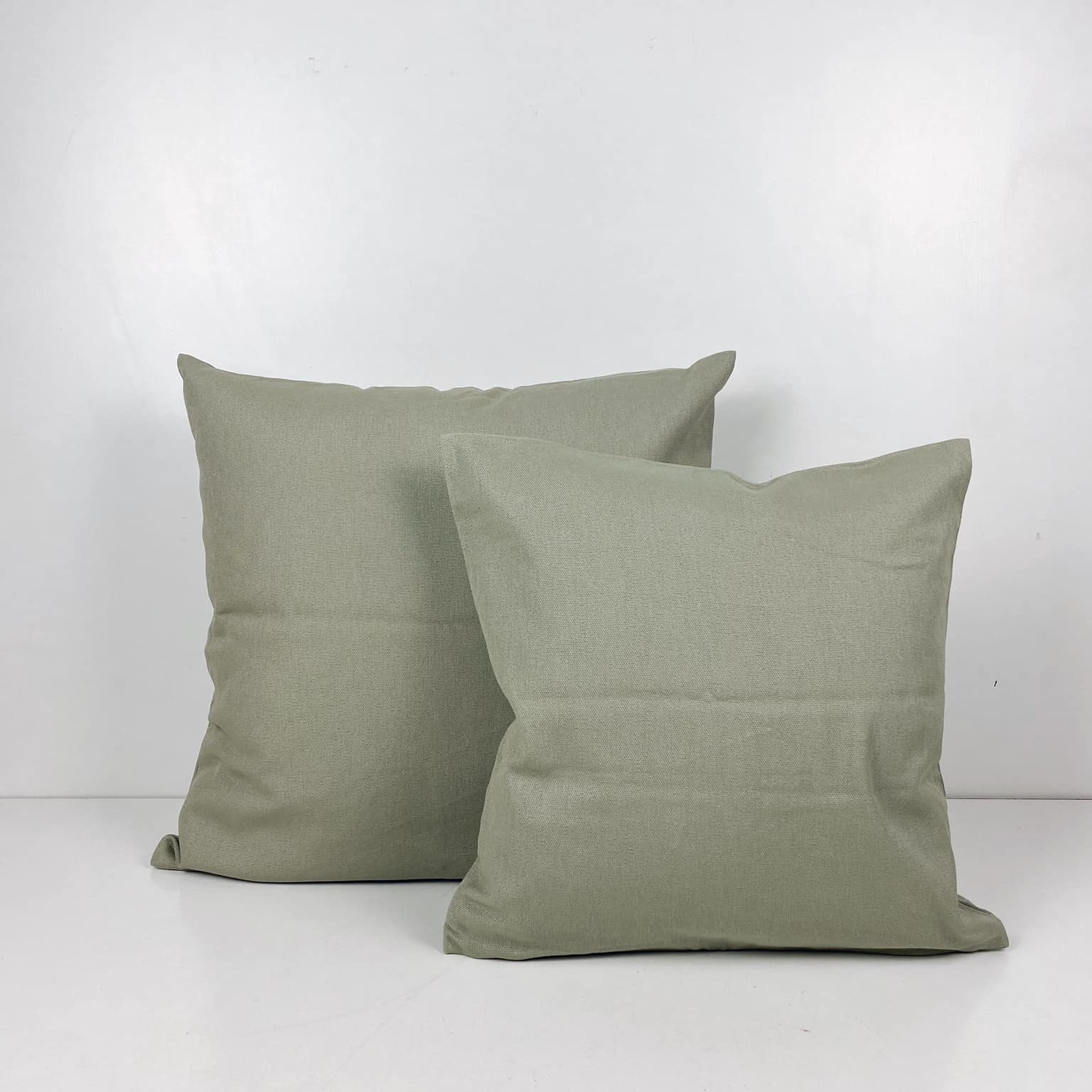 Подушка декоративна оливкова бавовна PW-364